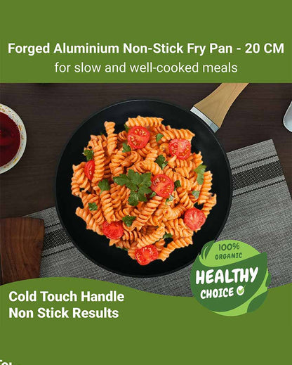 Macsico Non Stick Aluminium Frypan | Safe For All Cooktops