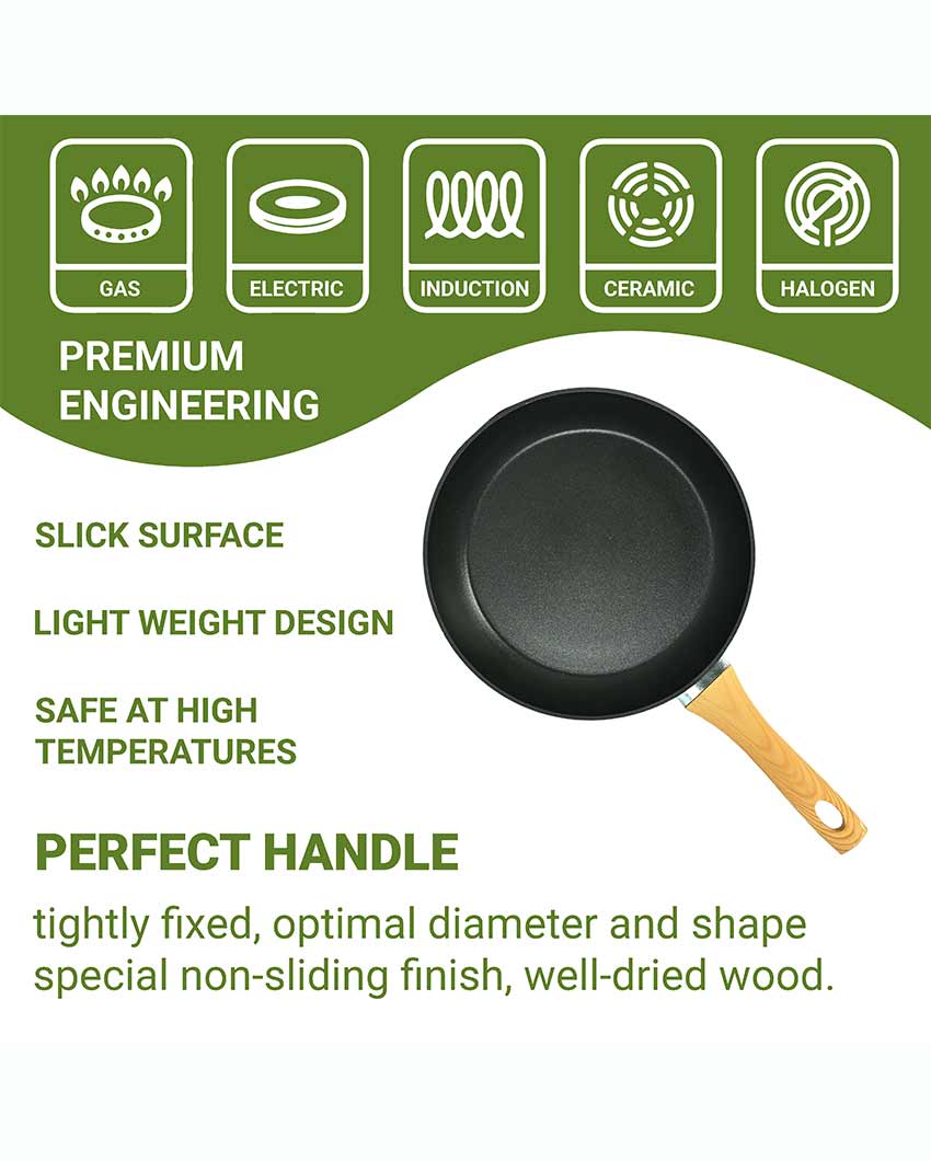 Sandy Non Stick Aluminium Frypan | Safe For All Cooktops