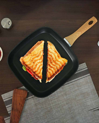 Sofio Non Stick Aluminium 1 Pancake 1 Grillpan | Safe For All Cooktops