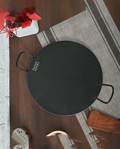 Fersy Non Stick Aluminium Dosa Tawa with Both Side Handle | Safe For All Cooktops