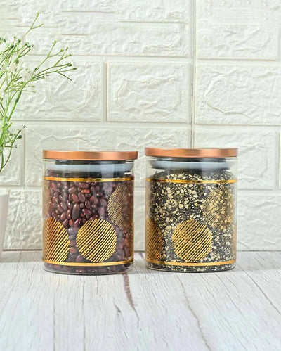 Jassy Borosilicate Glass Jar For Kitchen Storage | 750 ml