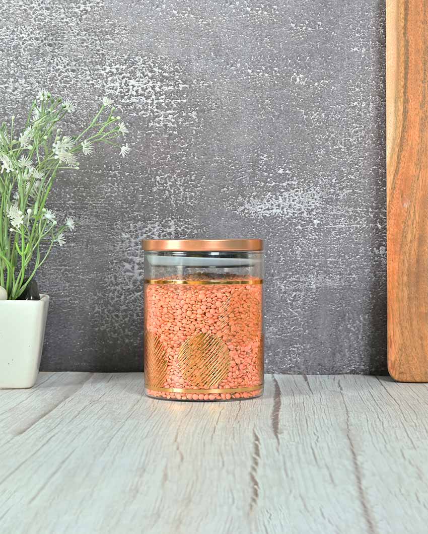 Jassy Borosilicate Glass Jar For Kitchen Storage | 750 ml