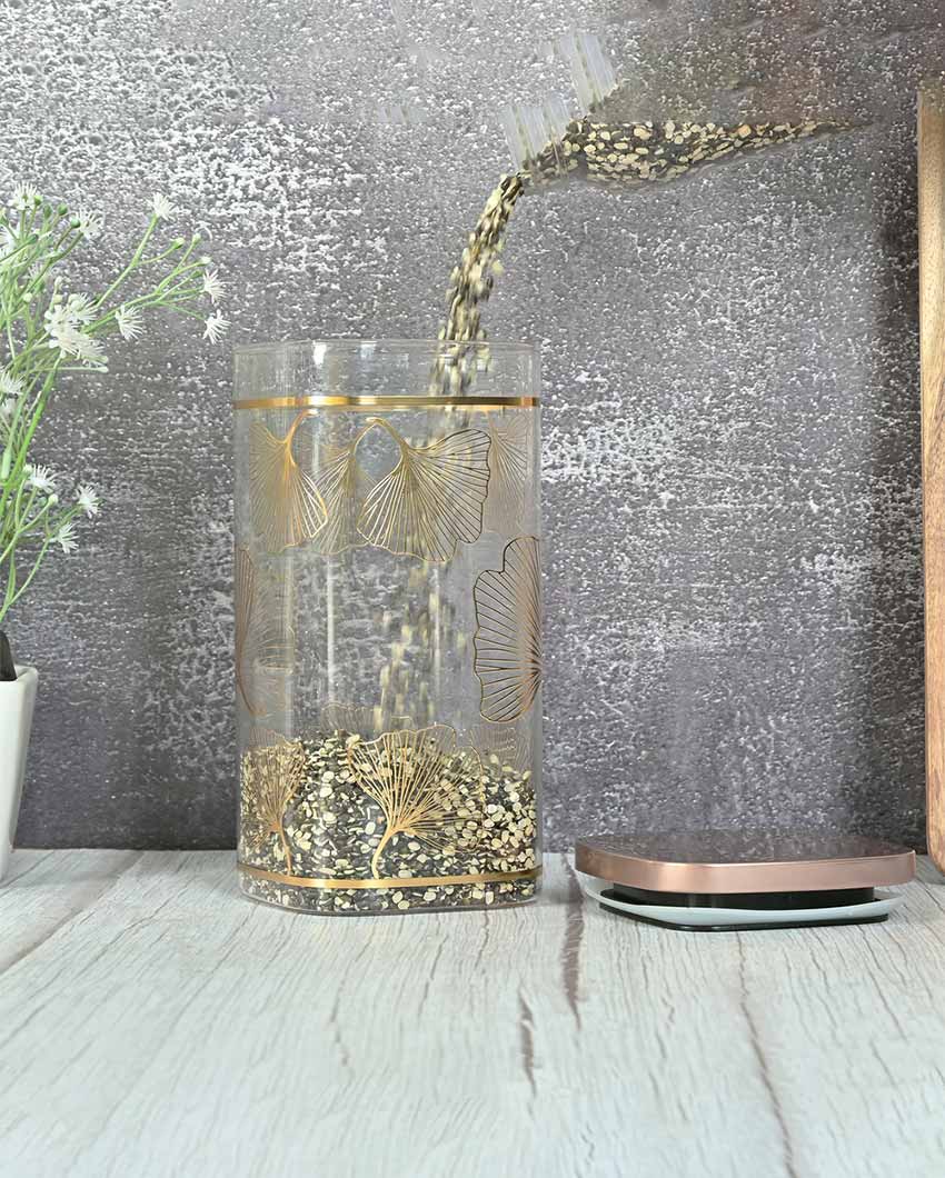Posule Borosilicate Glass Jar For Kitchen Storage | 1500 ml