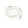 Glass Mini Food Storage Air-Tight Container | 180 ml | Set of 3