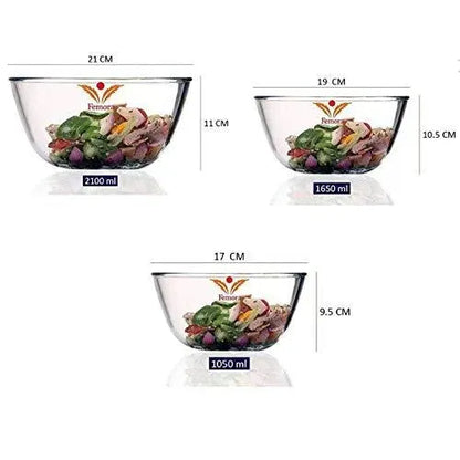 Microwave Safe Mixing Bowls | Set of 3 | Multiple Sizes