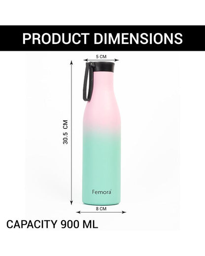 Aspena Stainless Steel Double Insulated Water Bottle | 900 ML