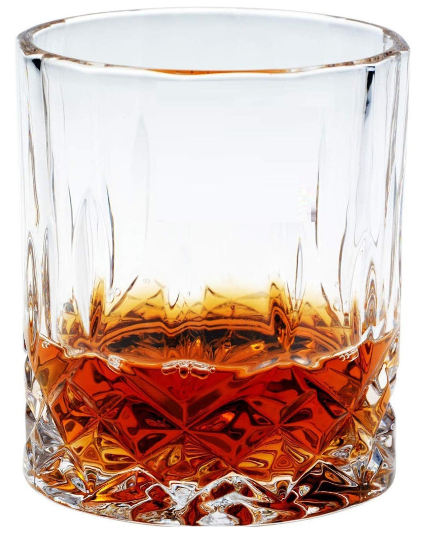Sturdy Thick Base Rocks Glasses for Whiskey and Cocktails | 200ml | 3 x 4 inches