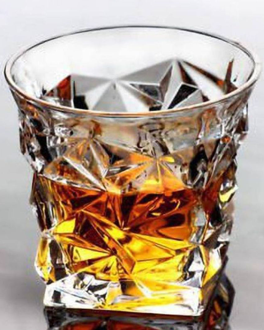 Versatile Heavy Base Whiskey Glasses | 250ml | 4 x 4 inches