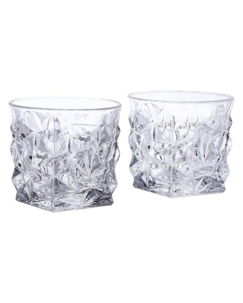 Versatile Heavy Base Whiskey Glasses | 250ml | 4 x 4 inches