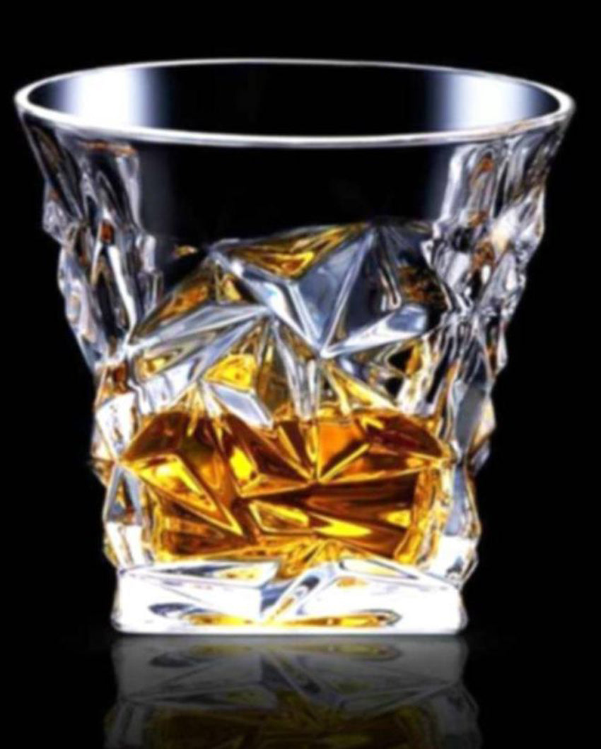 Versatile Heavy Base Whiskey Glasses | 250ml | 4 x 4 inches