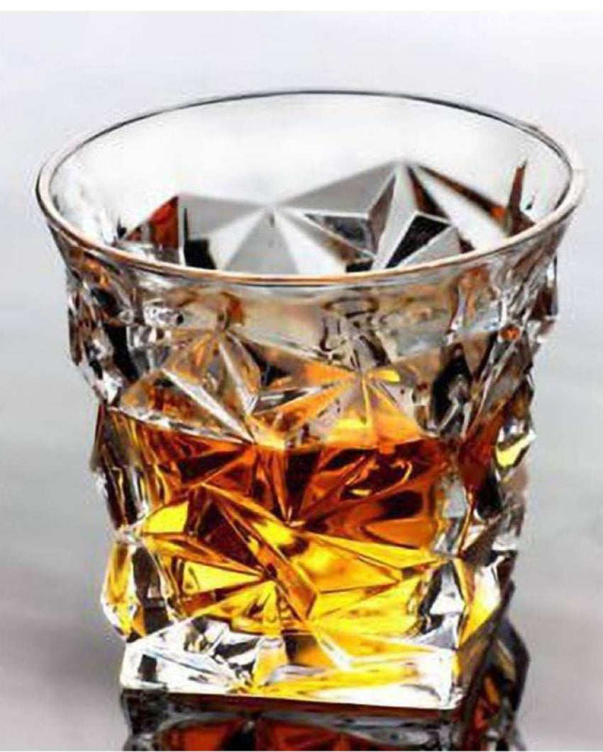 Lead Free Crystal Tasting Whiskey Tumblers | 250ml | 4 x 4 inches