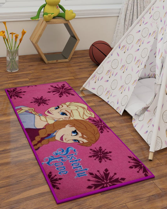Sisterly Love Disney Polyester Carpet | 5 x 2 ft