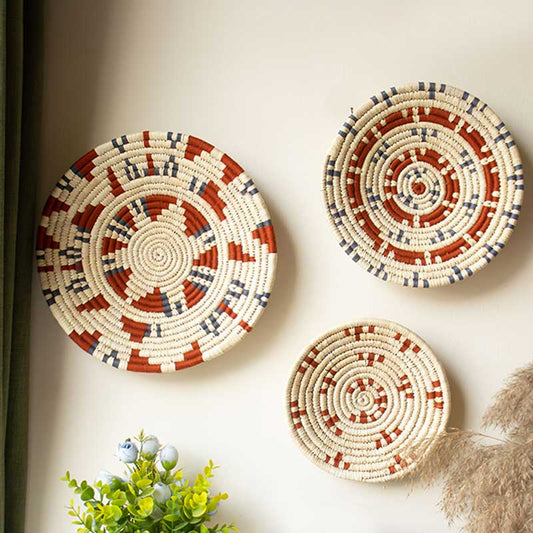Woven Nomad | Wall Baskets | Set Of 3 Default Title