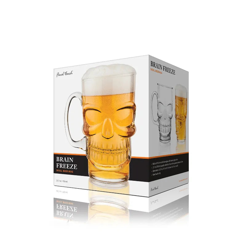 Brainfreeze Skull Beer Mug Default Title