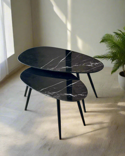 Munich Black Center Tables | Set of 2