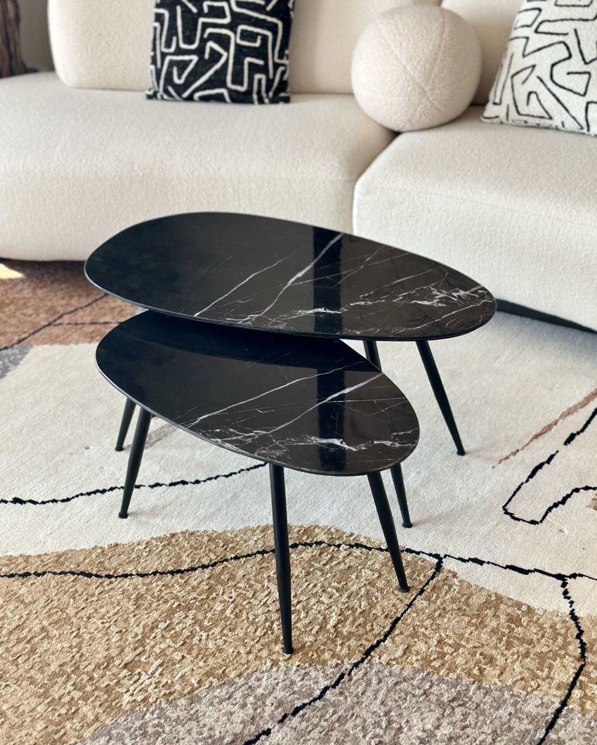 Munich Black Center Tables | Set of 2