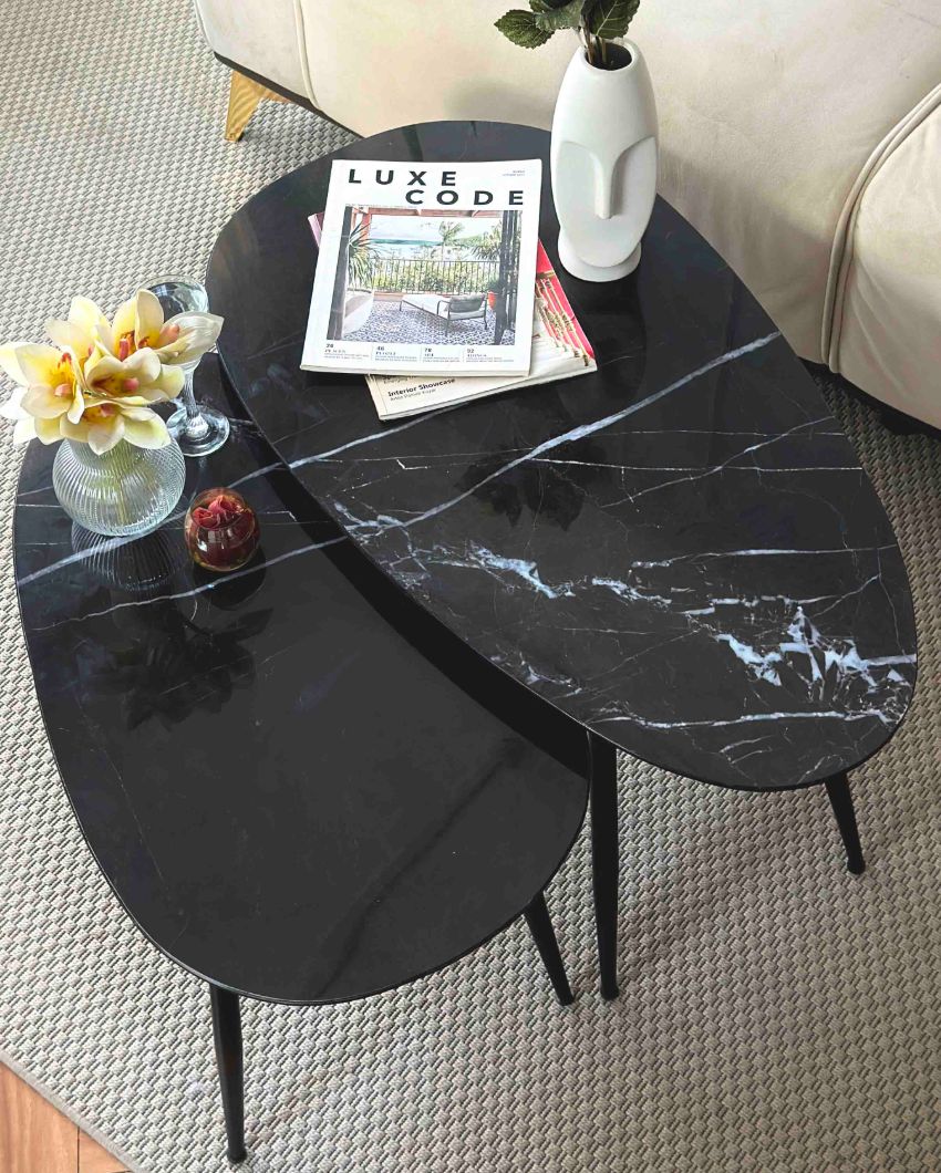 Munich Black Center Tables | Set of 2