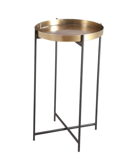 Jaanvi Metal Accent Table | 17 x 21 inches