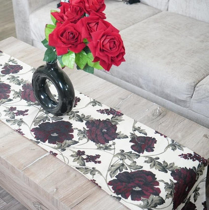 Cotton Floral Printed Table Runner