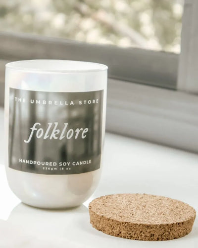 Folklore scented candle- Taylor swift inspired