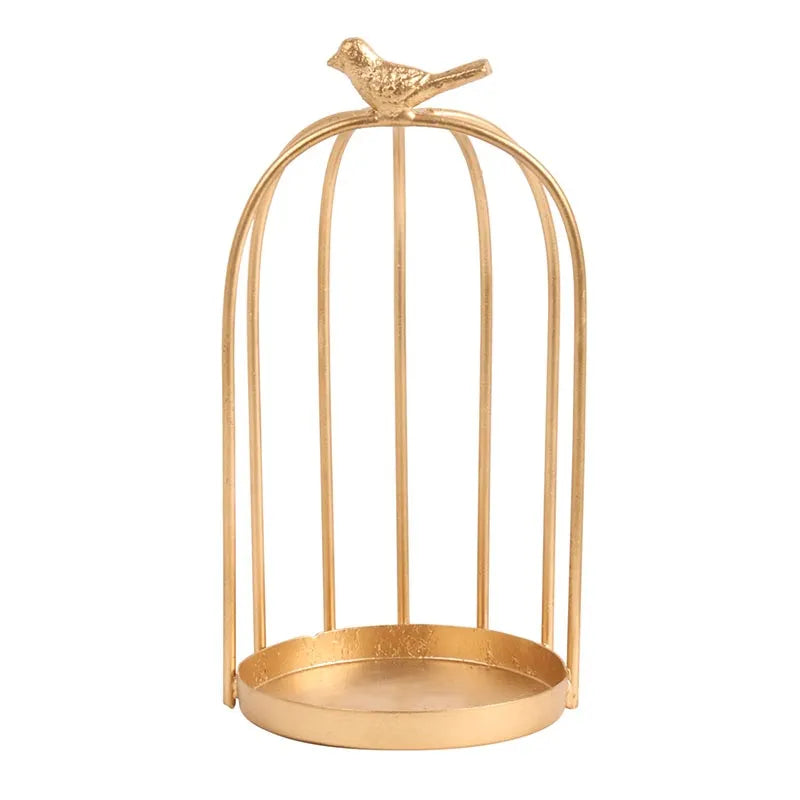 Bird Cage Ceramic Server | Multiple Colors Mustard