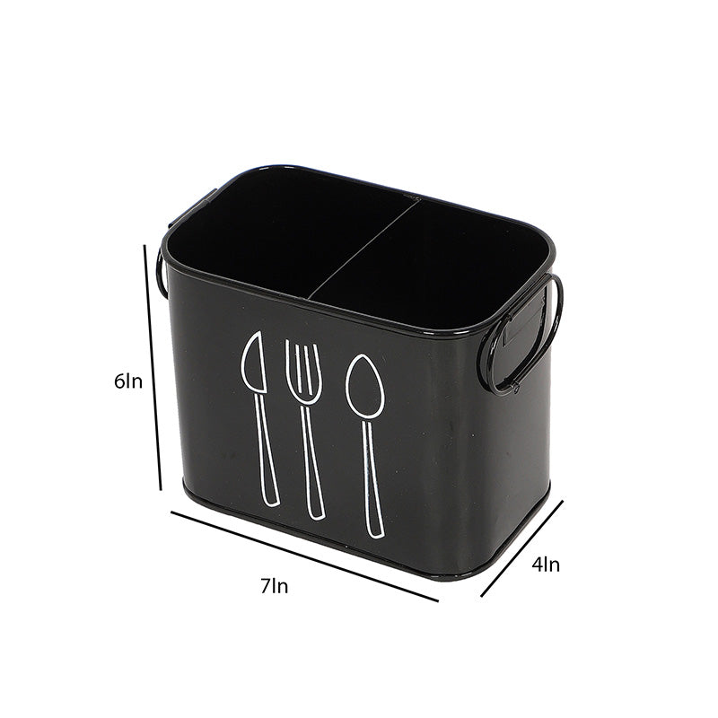 Cutlery Stand | Set Of 2 Black