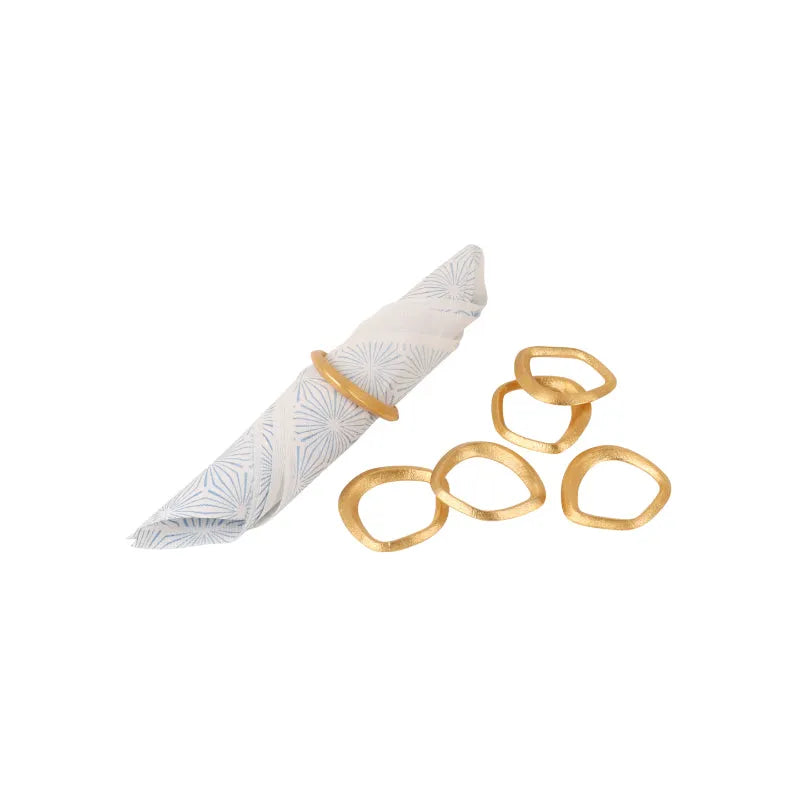 Gold Ring Napkin Ring | Gold | Set of 6