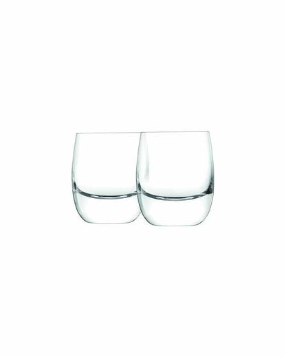 Bar Tumbler Whisky Glasses | 275 ml | Set Of 2 | 4 x 4 inches