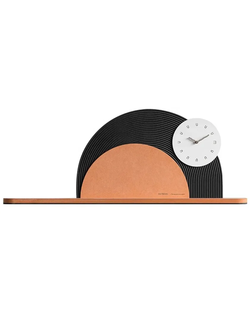 Stylish The Arc Modern Wall Clock | 40 x 16  inches