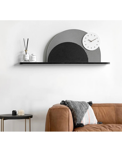 Stylish The Arc Modern Wall Clock | 40 x 16  inches