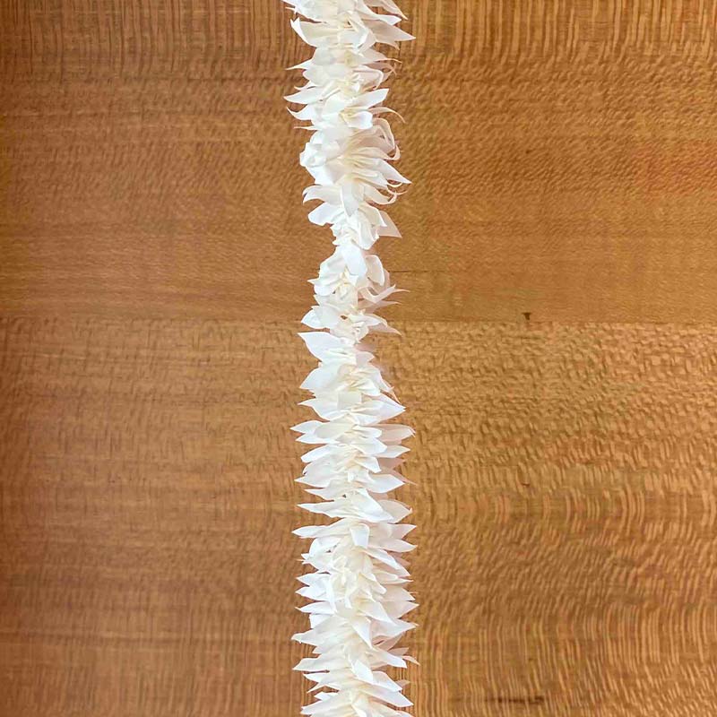 Decorative Artificial Gajra | Set Of 12 White