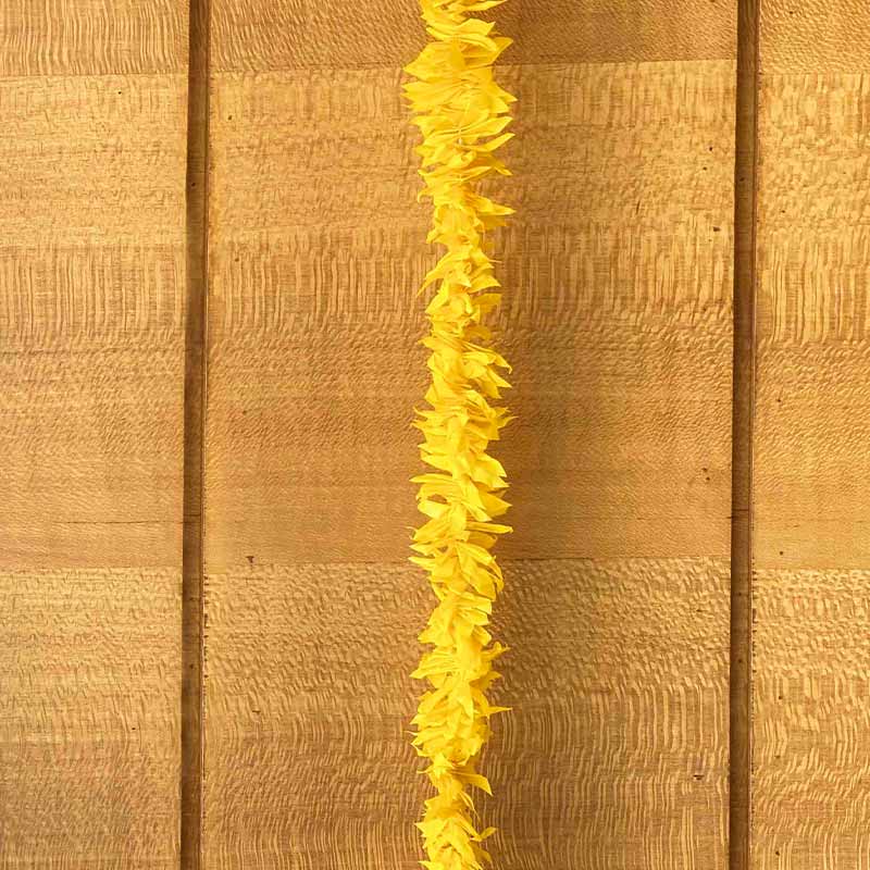 Decorative Artificial Gajra | Set Of 12 Yellow