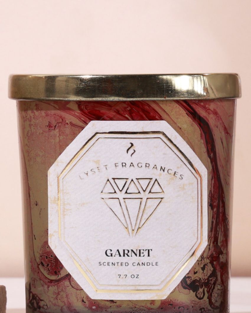 Gemstone Candles Box | Pack of 2