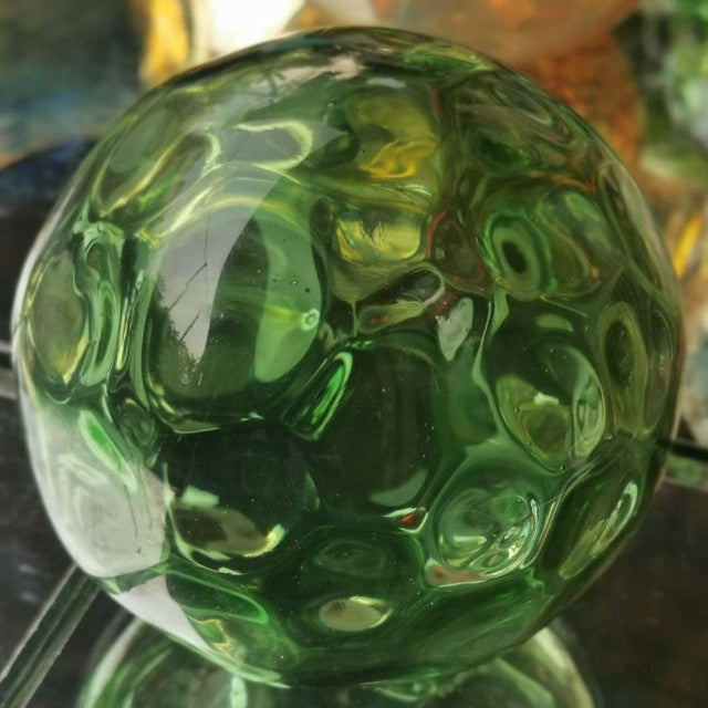 Meteor Art Glass Hand Blown Sphere