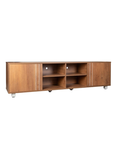 Organized and Stylish Media Display Minion TV Unit | 70 x 15 x 20 inches