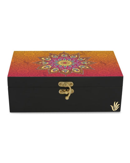 Elegant Mandala Design Multicolor Storage Box