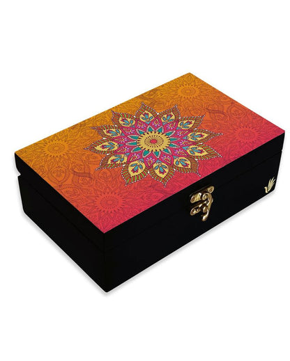 Elegant Mandala Design Multicolor Storage Box