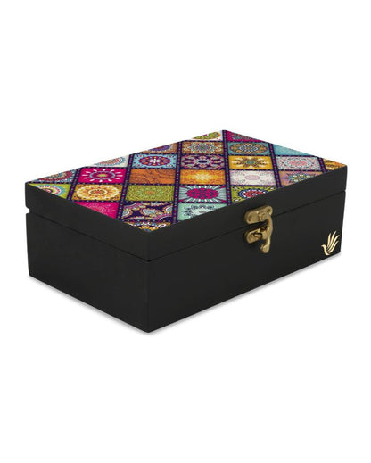 Classic Multi Mandala Design Multicolor Storage Box