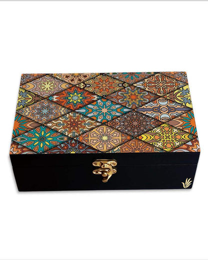 Modern Diamond Design Multicolor Storage Box