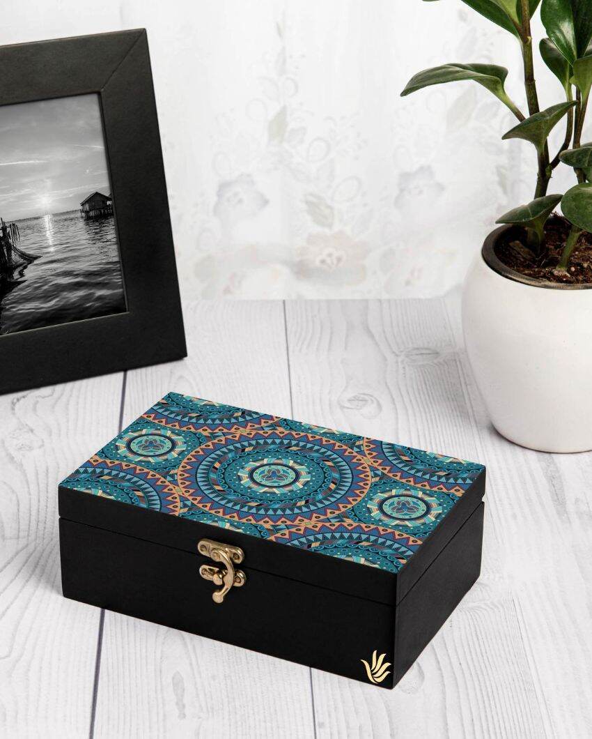 Sophisticated Mandala Design Multicolor Storage Box