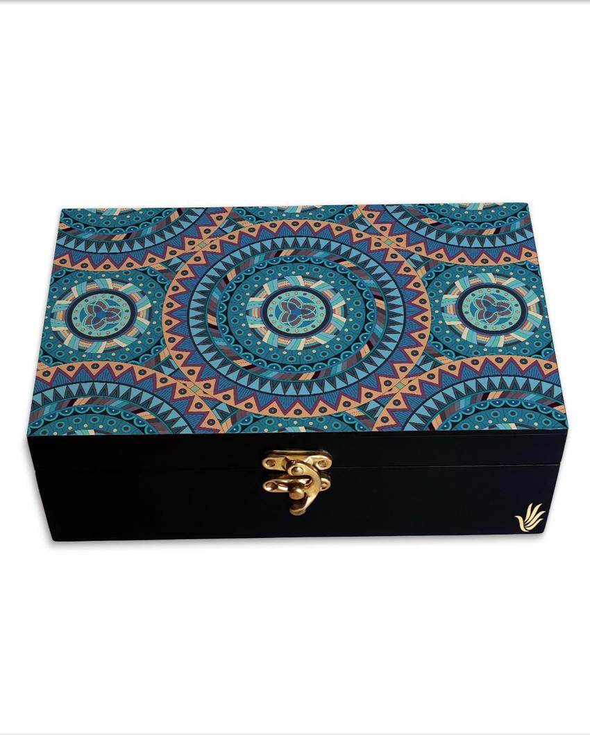 Sophisticated Mandala Design Multicolor Storage Box