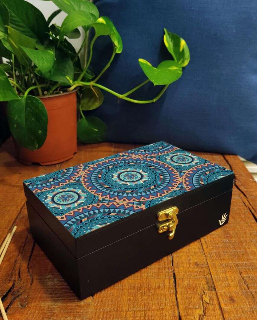 Sophisticated Mandala Design Multicolor Storage Box