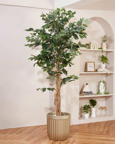 Elegant Grove Planter Gold