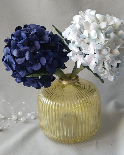 Hydrangea Glass Vase