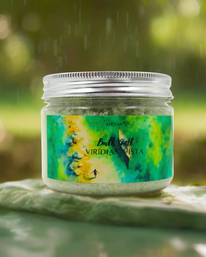 Viridian Vista Bath Salt | 3 x 3 inches