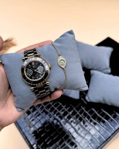 Luxury Grey Velvet Watch Organizer Pillows | Set of 2 | 4 x 2 inches
