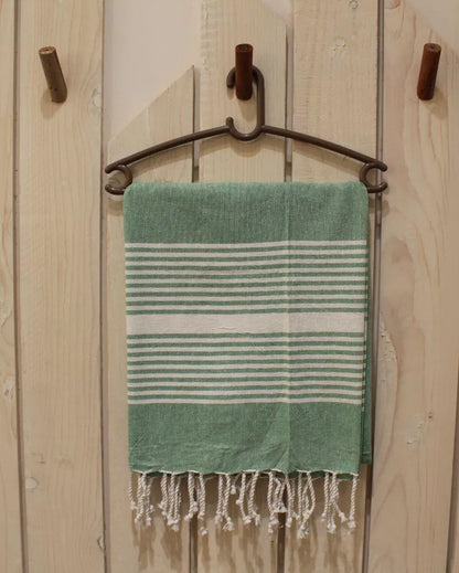 Turkish Beach Fouta Bath Towel Light Grey