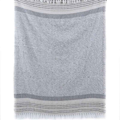 Fancy Cotton Throw | 86 x 53 Inches