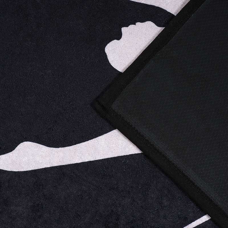 Teacher Black Polyester Yoga Mat Default Title