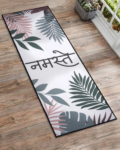 Namaste Non Slip Polyester Yoga Mat | 70 x 23 inches